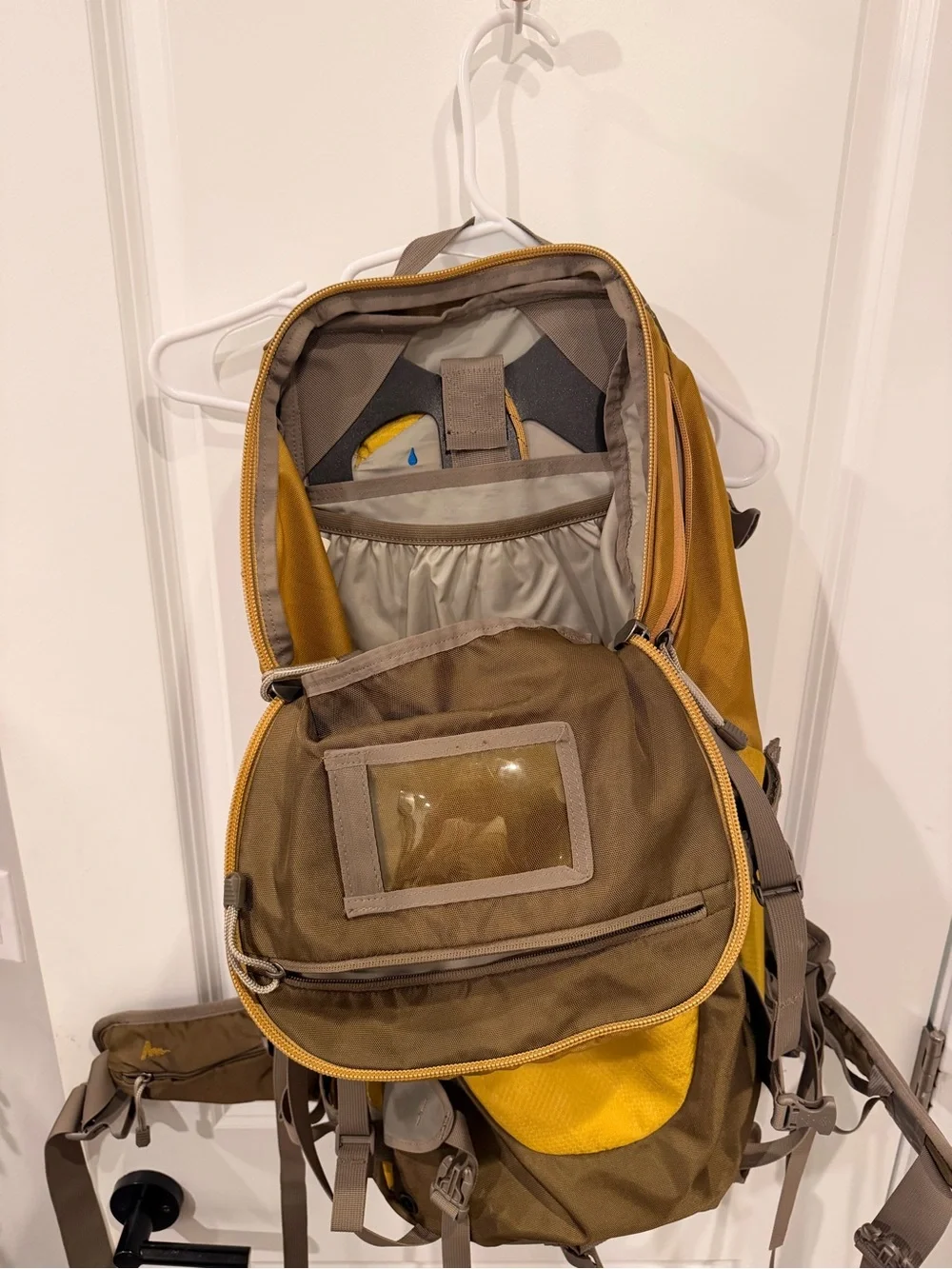 🔥Gregory Targhee Internal Frame Hiking Backpack Blue/Black Size L Trekking Pack
